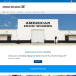 BeGraphic Website Design Sample-American Iron Works