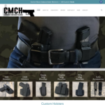 BeGraphic Website Design Sample-CMC Holsters