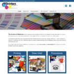 BeGraphic Website Design Sample-The Printers of Oklahoma